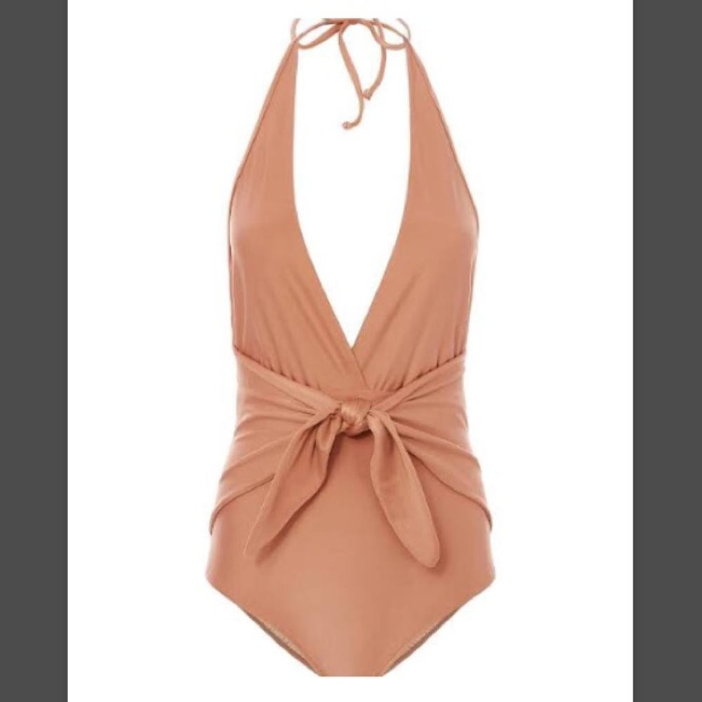NWT Adriana Degreas Rose One Piece